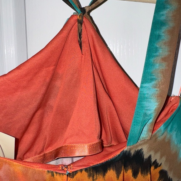 NWT Max and Cleo Multi Color Tie Dye Dress Size Small - Picture 11 of 12